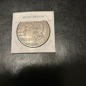 1883 S Morgan Silver Dollar Very Fine condition